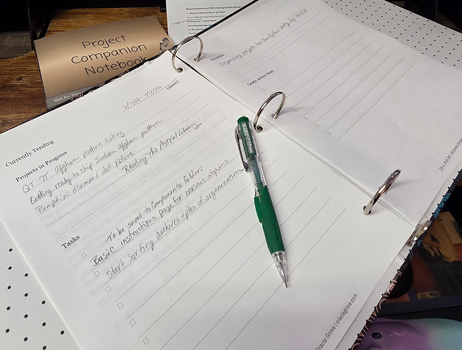 Currently Tending — A Flexible Planning & Reflection Journal - Image 2