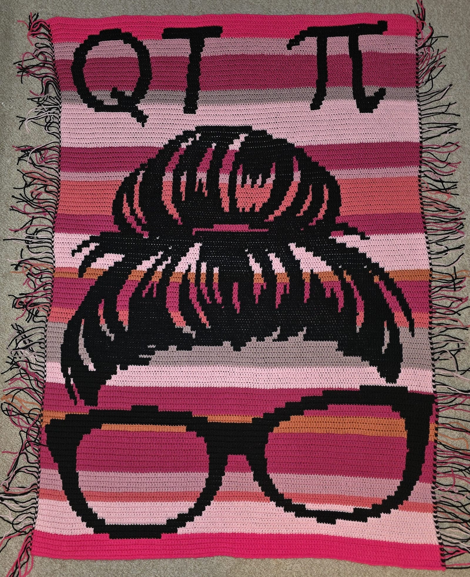 QT Pi Afghan Flat
