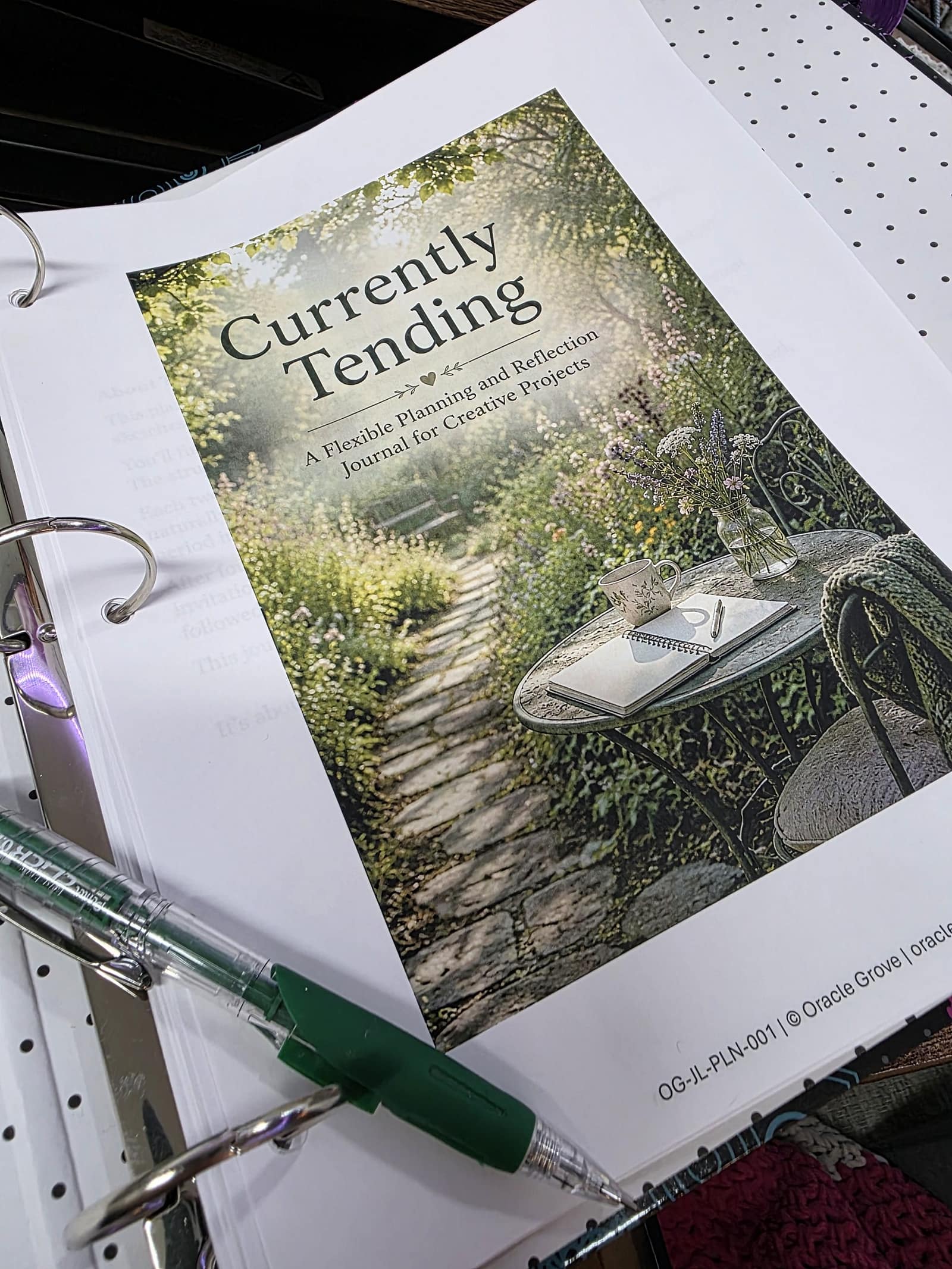 Currently Tending — A Flexible Planning & Reflection Journal - Image 4