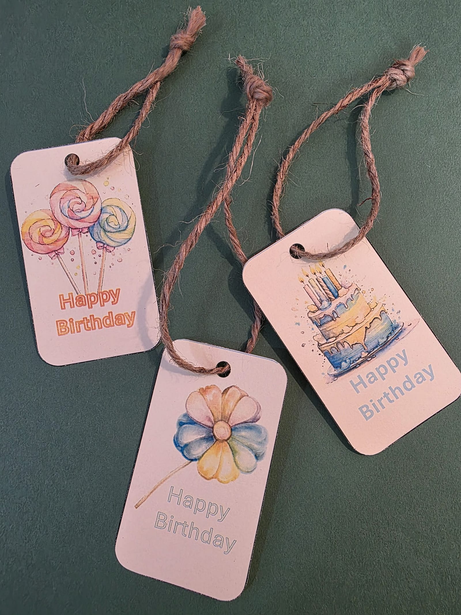 Happy Birthday Gift Tags - Image 2